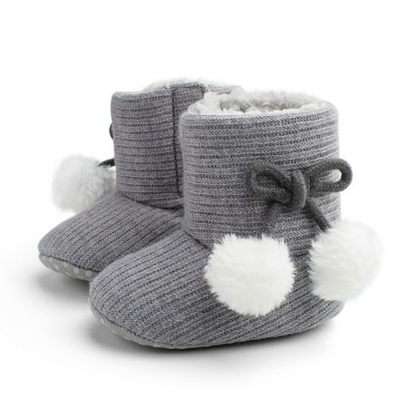 Baby Infant Boots Shoes Soft Anti-slip Sole Warm Winter Cozy Fleece Booties for Boys Girls(0-18 Months)
Baby Infant Boots Shoes Soft Anti-slip Sole Warm Winter Cozy Fleece Booties for Boys Girls(0-18 Months)