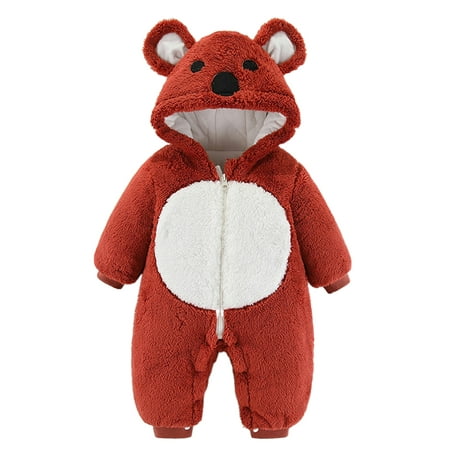Lumento Infant Loose Travel Onesies Bear Ear One Piece Fleece Romper Cute Full Zip Winter Outwear Outfits Red 66cm
Lumento Infant Loose Travel Onesies Bear Ear One Piece Fleece Romper Cute Full Zip Winter Outwear Outfits Red 66cm
