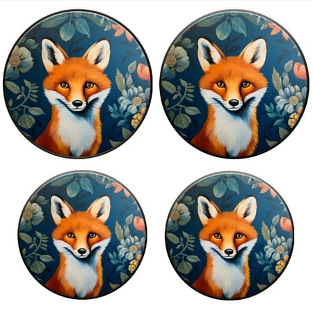 Bahomeck Electric Stove Burner Covers Set Of 4 Cute Fox In Front Of Blue Floral Background Metal Gas Stove Burner Covers Protecting Gas Stoves 8 Inch And 10 Inch 
Bahomeck Electric Stove Burner Covers Set Of 4 Cute Fox In Front Of Blue Floral Background Metal Gas Stove Burner Covers Protecting Gas Stoves 8 Inch And 10 Inch