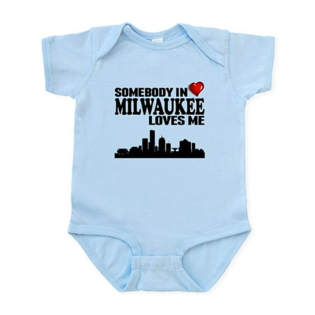 CafePress - Somebody In Milwaukee Loves Me Body Suit - Baby Light Bodysuit Size Newborn - 24 Months
CafePress - Somebody In Milwaukee Loves Me Body Suit - Baby Light Bodysuit Size Newborn - 24 Months