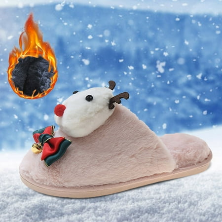Summer Slippers For Women Beach Accesseories Flip Flops For Women Fashionable Aautumn And Winter Women Slippers Flat Non Slip Round Toe Plush Warm Comfortable Christmas Deer Shape Swimming Pool Access
Summer Slippers For Women Beach Accesseories Flip Flops For Women Fashionable Aautumn And Winter Women Slippers Flat Non Slip Round Toe Plush Warm Comfortable Christmas Deer Shape Swimming Pool Access