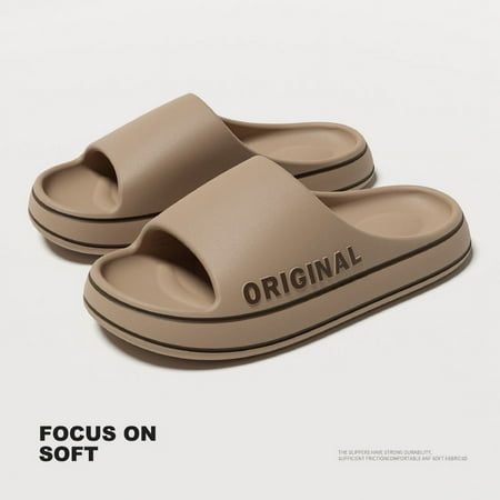 Slippers Men‘s Summer Wear Bathroom Bathing Indoor Household Thick Sole Large Size Couple‘s Sandals Women‘s Shoes for Men
Slippers Men‘s Summer Wear Bathroom Bathing Indoor Household Thick Sole Large Size Couple‘s Sandals Women‘s Shoes for Men