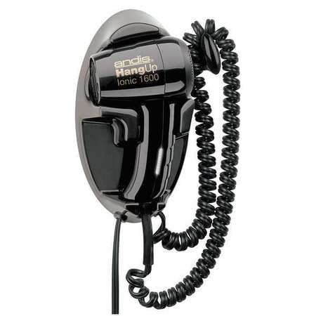ANDIS HD-5L Hair Dryer, Wall Mounted, Black, 1600 Watts