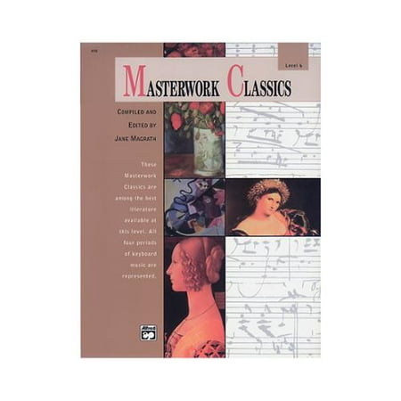 Alfred 00-416 Masterwork Classics- Level 6 - Music Book