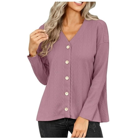 Women s Long Sleeve Sweatshirt V Neck Striped Shirt Casual Button Down Tops Loose Tunic Basic Pullover Fashion Long Sleeve Comfy Tunic Blouse Top for Ladies
Women s Long Sleeve Sweatshirt V Neck Striped Shirt Casual Button Down Tops Loose Tunic Basic Pullover Fashion Long Sleeve Comfy Tunic Blouse Top for Ladies