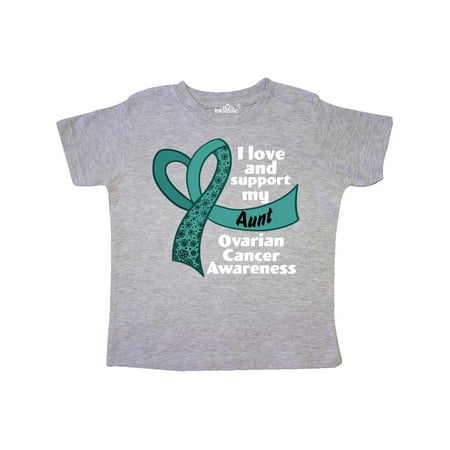 Inktastic I Love and Support My Aunt Ovarian Cancer Teal Ribbon Heart Gift Toddler Boy or Toddler Girl T-Shirt
Inktastic I Love and Support My Aunt Ovarian Cancer Teal Ribbon Heart Gift Toddler Boy or Toddler Girl T-Shirt