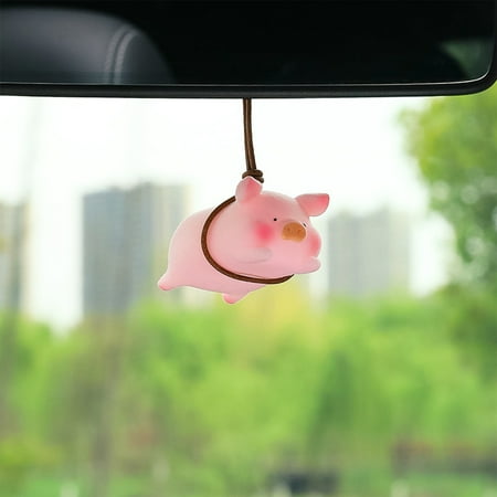 KUNPENG Cute Doll Car Pendant Rearview Mirror Luck Doll Pendant De Decor