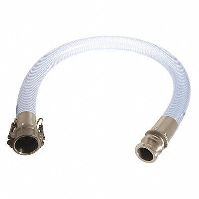 Continental Food Grade Hose 1 ID x 15 ft Clear MPN:NTF100-15CE-G