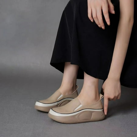 WQJNWEQ Women s Flats Shoes Leisure New Casual Loafers Thick Bottom one Foot Stirrup Maternity Shoes Soft Leather Retro Single Shoes Shoes Casual Shoes Comfort
WQJNWEQ Women s Flats Shoes Leisure New Casual Loafers Thick Bottom one Foot Stirrup Maternity Shoes Soft Leather Retro Single Shoes Shoes Casual Shoes Comfort