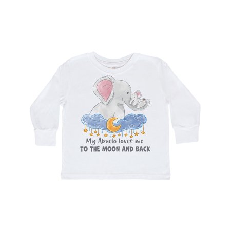 Inktastic My Abuelo Loves me to the Moon and Back Elephant Family Gift Toddler Boy or Toddler Girl Long Sleeve T-Shirt
Inktastic My Abuelo Loves me to the Moon and Back Elephant Family Gift Toddler Boy or Toddler Girl Long Sleeve T-Shirt