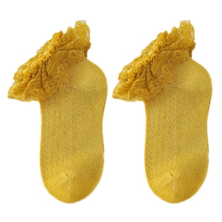 Sorrowso Kids Baby Girls Sweet Ruffle Lace Trim Cotton Socks Breathable Mesh Infant Toddler Princess Solid Color Ballet Dance Summer Thin Hoisery 0-12Y
Sorrowso Kids Baby Girls Sweet Ruffle Lace Trim Cotton Socks Breathable Mesh Infant Toddler Princess Solid Color Ballet Dance Summer Thin Hoisery 0-12Y