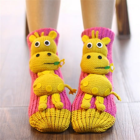 CHGBMOK Christmas Stockings Sleep Socks Lovely Socks Floor Socks Three-Dimensional Cartoon Wool Socks Thickened Warm Socks In Winter
CHGBMOK Christmas Stockings Sleep Socks Lovely Socks Floor Socks Three-Dimensional Cartoon Wool Socks Thickened Warm Socks In Winter