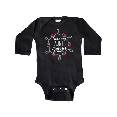 Inktastic I Love My Aunt Diabetes Awareness Gift Baby Boy or Baby Girl Long Sleeve Bodysuit
Inktastic I Love My Aunt Diabetes Awareness Gift Baby Boy or Baby Girl Long Sleeve Bodysuit