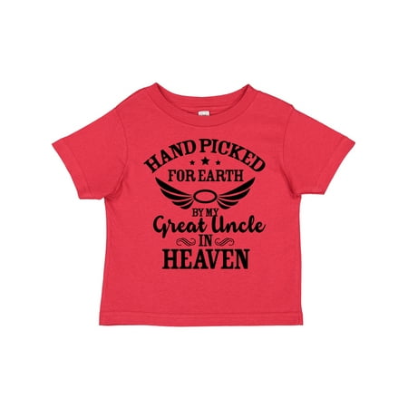 Inktastic Handpicked for Earth by My Great Uncle in Heaven Gift Toddler Boy or Toddler Girl T-Shirt
Inktastic Handpicked for Earth by My Great Uncle in Heaven Gift Toddler Boy or Toddler Girl T-Shirt