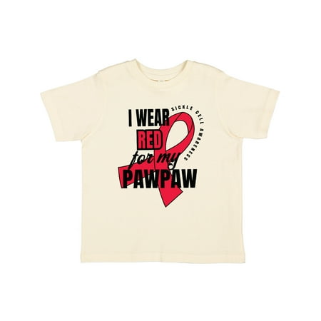 Inktastic Sickle Cell Awareness I Wear Red For My Pawpaw Gift Toddler Boy or Toddler Girl T-Shirt
Inktastic Sickle Cell Awareness I Wear Red For My Pawpaw Gift Toddler Boy or Toddler Girl T-Shirt