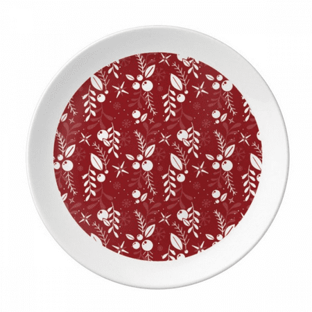 Red Pattern White Decoration mas Plate Decorative Porcelain Salver Tableware Dinner Dish
Red Pattern White Decoration mas Plate Decorative Porcelain Salver Tableware Dinner Dish