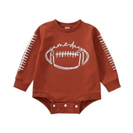 Musuos Infant Baby Autumn Jumpsuit Cartoon Rugby Football Print Long Sleeve Round Neck Romper for Boys Girls
Musuos Infant Baby Autumn Jumpsuit Cartoon Rugby Football Print Long Sleeve Round Neck Romper for Boys Girls