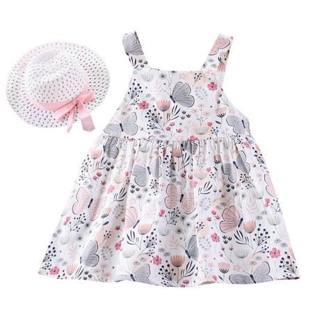Dress Ruffles Boho Baby Princess Hat Toddler Dress Bow Set Sleeveless Kids Dresses Floral Vacation Girls Summer Girls Dress&Skirt Birthday Girl Dress
Dress Ruffles Boho Baby Princess Hat Toddler Dress Bow Set Sleeveless Kids Dresses Floral Vacation Girls Summer Girls Dress&Skirt Birthday Girl Dress