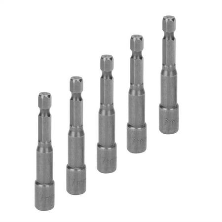 Haofy 5Pcs High Quality Magnetic Steel Socket Bit Hex Screw Nut Repair Set 65x1/4x7 
Haofy 5Pcs High Quality Magnetic Steel Socket Bit Hex Screw Nut Repair Set 65x1/4x7