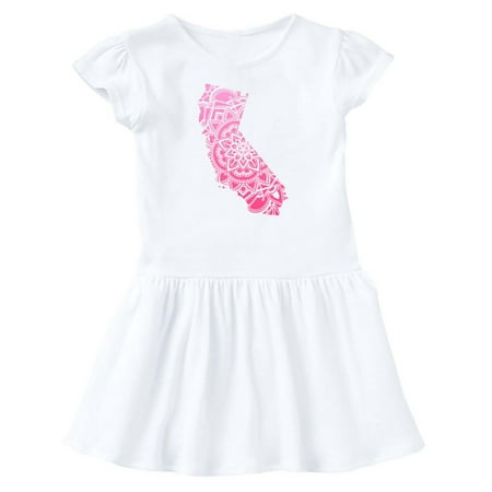 Inktastic California Silhouette Mandala Gift Baby Girl Dress 
Inktastic California Silhouette Mandala Gift Baby Girl Dress