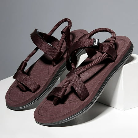 Cathalem Men s Crossborder Leisure Beach Shoes And Sandals In Summer Sandals for Men Wide Brown 9
Cathalem Men s Crossborder Leisure Beach Shoes And Sandals In Summer Sandals for Men Wide Brown 9