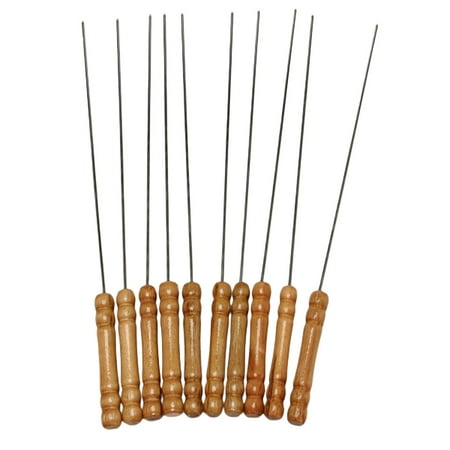Barbecue Skewers 50 PCS Barbecue String with Wooden Handle BBQ Stick Needles Outdoor Camping Outings Cooking Tools
Barbecue Skewers 50 PCS Barbecue String with Wooden Handle BBQ Stick Needles Outdoor Camping Outings Cooking Tools