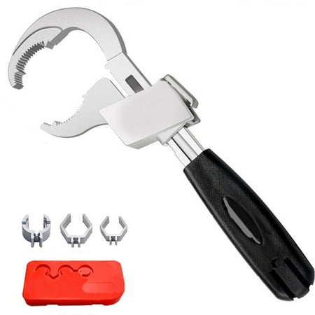 Multifunction Water Pipe Wrench Open End Spanner Faucet Bathroom Repair Tool Box O1S1
Multifunction Water Pipe Wrench Open End Spanner Faucet Bathroom Repair Tool Box O1S1
