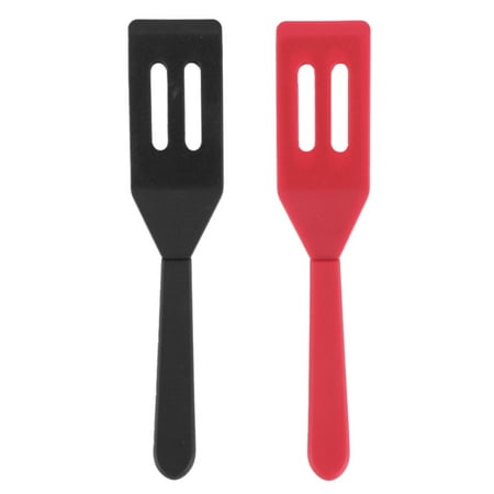 Serving Spatula Silicone Turner Heat-Resistant Cookie Spatula Slotted Spatula (Red and Black 2)
Serving Spatula Silicone Turner Heat-Resistant Cookie Spatula Slotted Spatula (Red and Black 2)