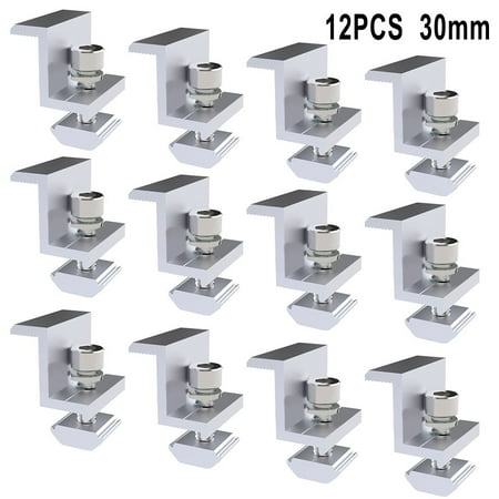 Solar-End Clamp Adjustable Solar-Panel-Bracket Clamp Wide Photovoltaic Support
Solar-End Clamp Adjustable Solar-Panel-Bracket Clamp Wide Photovoltaic Support