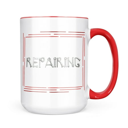 Neonblond Repairing Tools Metal looking Mug gift for Coffee Tea lovers
Neonblond Repairing Tools Metal looking Mug gift for Coffee Tea lovers