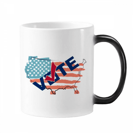 Vote Your Dream America USA Mug Changing Color Cup Morphing Heat Sensitive 12oz
Vote Your Dream America USA Mug Changing Color Cup Morphing Heat Sensitive 12oz