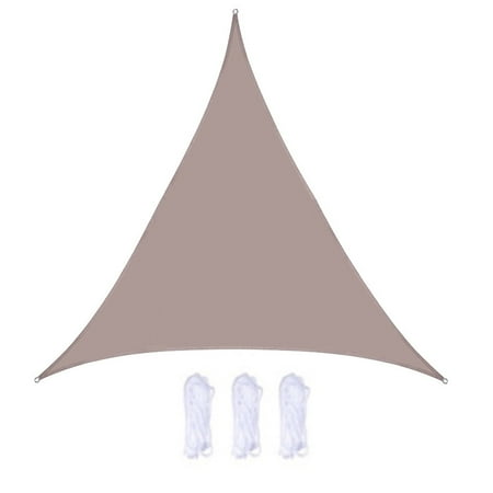 Cogfs 4x4x4M Sun Sail Sun Protection HDPE Wind Protection with UV Protectio