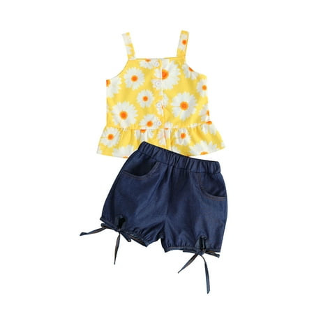 Xiaoluokaixin Toddler Baby Girls Clothes Sleeveless Tank Tops Blouse Solid Shorts Summer Outfit Set cqH
Xiaoluokaixin Toddler Baby Girls Clothes Sleeveless Tank Tops Blouse Solid Shorts Summer Outfit Set cqH