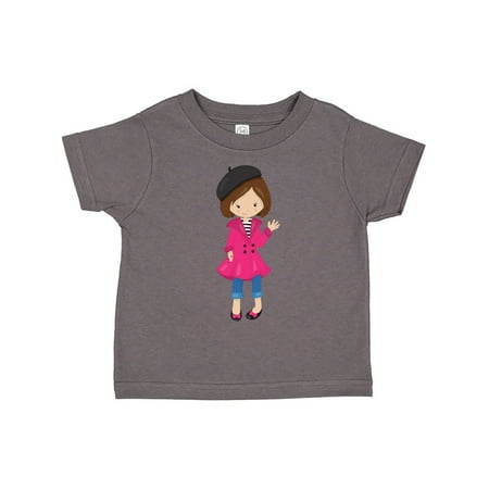 Inktastic Fashion Girl French Girl Brown Hair Beret Gift Toddler Toddler Girl T-Shirt
Inktastic Fashion Girl French Girl Brown Hair Beret Gift Toddler Toddler Girl T-Shirt