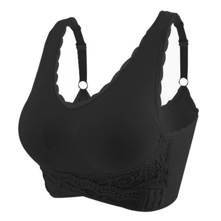 Clearance! Sexy Lace Bralette Cross Side Buckle Bra Women Lingerie Brassiere Wireless Push Up Bras Sleep Underwear Black S
Clearance! Sexy Lace Bralette Cross Side Buckle Bra Women Lingerie Brassiere Wireless Push Up Bras Sleep Underwear Black S