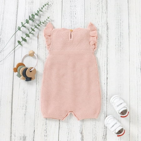 Vedolay Casual Jumpsuits Kids Girls Fashion Romper Sleeveless Halter Button Jumpsuit with Side Pockets Pink 0-3 Months
Vedolay Casual Jumpsuits Kids Girls Fashion Romper Sleeveless Halter Button Jumpsuit with Side Pockets Pink 0-3 Months