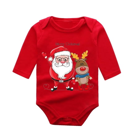 BSDHBS Boy Romper Xmas Baby Boys Girls Letter Cartoon Long Sleeve Christmas Romper Outfit
BSDHBS Boy Romper Xmas Baby Boys Girls Letter Cartoon Long Sleeve Christmas Romper Outfit