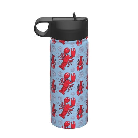 Ocsxa Cartoon Lobsters 2 Print 18 oz Insulated Water Bottle With Straw Stainless Steel Sports Water Cup Flask Wide Mouth Travel Thermal Mug for Home Office or Car
Ocsxa Cartoon Lobsters 2 Print 18 oz Insulated Water Bottle With Straw Stainless Steel Sports Water Cup Flask Wide Mouth Travel Thermal Mug for Home Office or Car