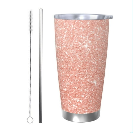 KLL Rose Gold Glitter Print 40oz Stainless Steel Insulated Car Cup with Spillproof Lid - Keep Your Drink Hot or Cold on the Go-Straw Two-piece Set
KLL Rose Gold Glitter Print 40oz Stainless Steel Insulated Car Cup with Spillproof Lid - Keep Your Drink Hot or Cold on the Go-Straw Two-piece Set