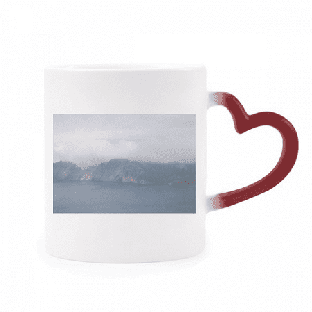 Tianshan Tianchi Baiyun Art Deco Fashion Heat Sensitive Mug Red Color Changing Stoneware Cup
Tianshan Tianchi Baiyun Art Deco Fashion Heat Sensitive Mug Red Color Changing Stoneware Cup