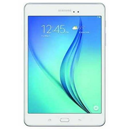 Refurbished Samsung Galaxy Tab A 8-Inch Tablet (16 GB, White) SM-T350NZWAXAR