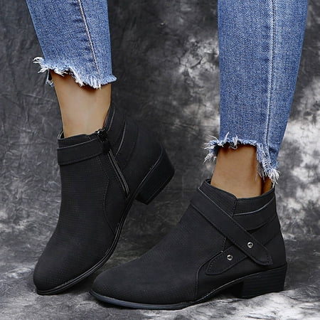 TANGNADE Women s Boots Ankle Boots Stacked Heel Booties Fahsion Leather Short Boots Shoes
TANGNADE Women s Boots Ankle Boots Stacked Heel Booties Fahsion Leather Short Boots Shoes