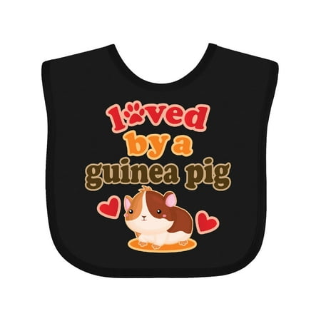 Inktastic Guinea Pig Pet Owner Gift Baby Boy or Baby Girl Bib