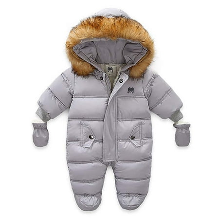 Baby Girls Boys Zipper Down Jumpsuits with Gloves Winter Romper Jumpsuit Romper Outfits
Baby Girls Boys Zipper Down Jumpsuits with Gloves Winter Romper Jumpsuit Romper Outfits