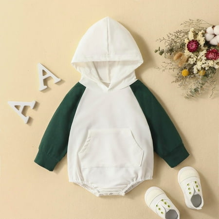 QISIWOLE Infant Baby Boy Girl Fall Clothes Hoodie Pullover Sweatshirt Romper Color Block Long Sleeve Onesie Outfit Discount
QISIWOLE Infant Baby Boy Girl Fall Clothes Hoodie Pullover Sweatshirt Romper Color Block Long Sleeve Onesie Outfit Discount