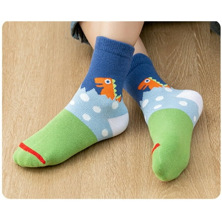 Quealent Toddler Kids Baby Boys 5Pairs Cartoon Non Slip Crew Socks Cotton Spring Autumn Slipper Socks Size 1 Socks Kids Boys A 3-5 Years
Quealent Toddler Kids Baby Boys 5Pairs Cartoon Non Slip Crew Socks Cotton Spring Autumn Slipper Socks Size 1 Socks Kids Boys A 3-5 Years