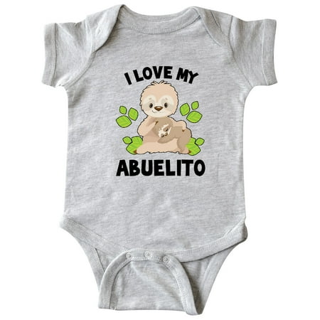 Inktastic Cute Sloth I Love My Abuelito with Green Leaves Gift Baby Boy or Baby Girl Bodysuit
Inktastic Cute Sloth I Love My Abuelito with Green Leaves Gift Baby Boy or Baby Girl Bodysuit