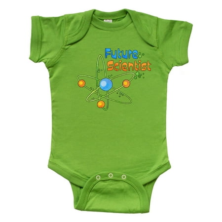 Inktastic Future Scientist with Atom Gift Baby Boy or Baby Girl Bodysuit