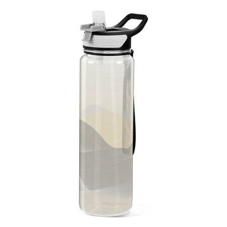 32oz Transparent Sports Water Bottle with Straw BPA Free Tritan for Kids Adults Outdoor School Gym Fitness Light Gray Mountains
32oz Transparent Sports Water Bottle with Straw BPA Free Tritan for Kids Adults Outdoor School Gym Fitness Light Gray Mountains
