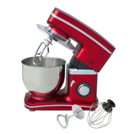 SPT 8-Speed Stand Mixer Red